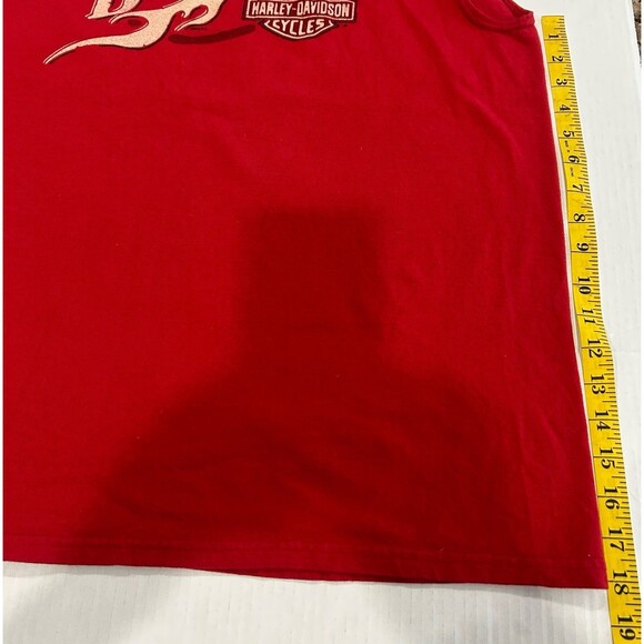 Cole Harley- Davidson Bluefield WV Men’s Size L Sleeveless T-Shirt. - Picture 8 of 11